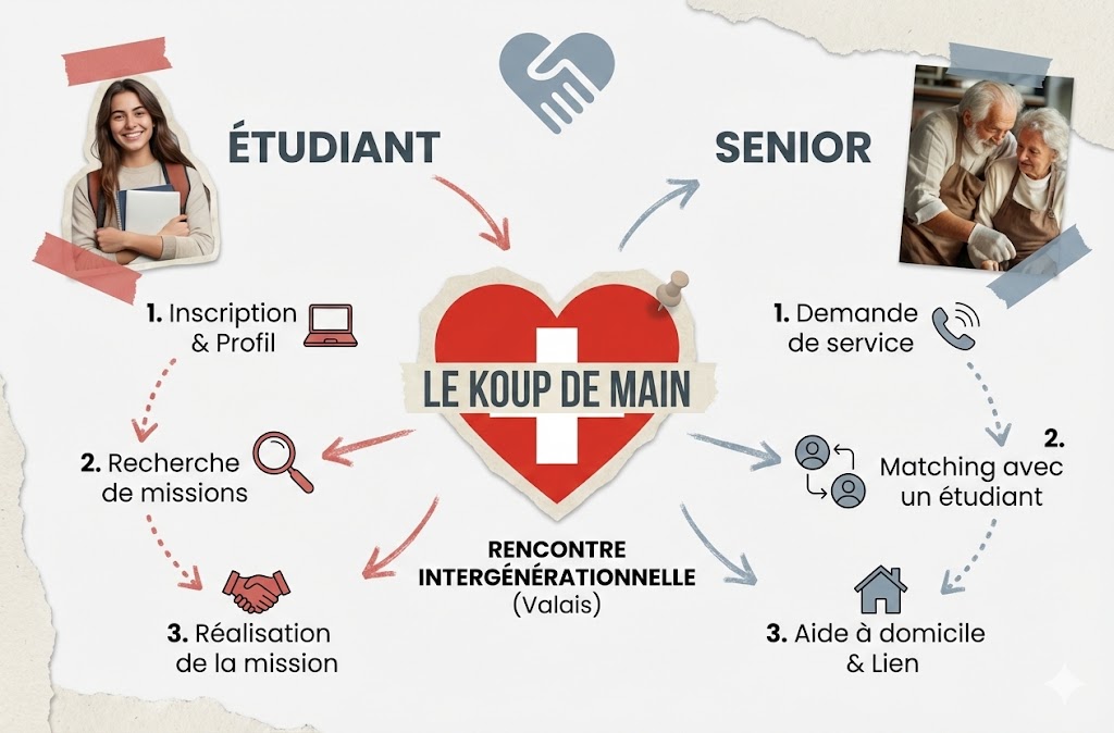 Schéma du fonctionnement LKDM